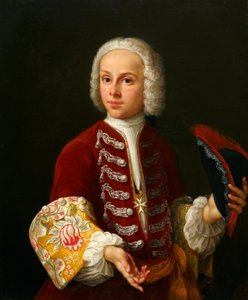Joven caballero de la Orden de San Juan, c.1730 de Antonio David